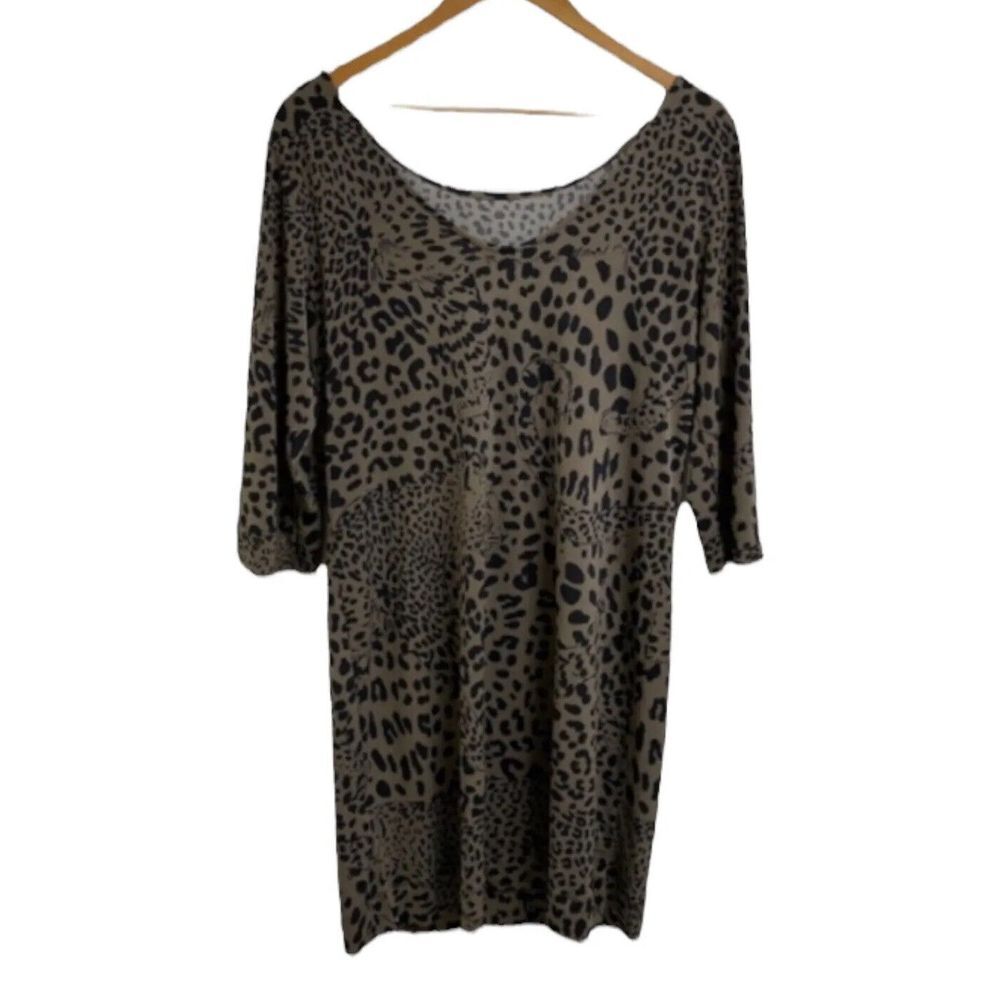 Banana Republic Leopard Print Mini Dress
